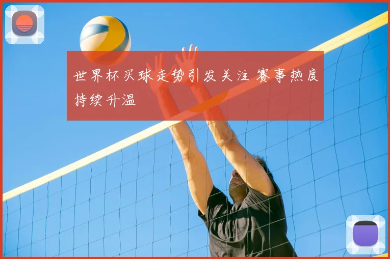 世界杯买球走势引发关注 赛事热度持续升温